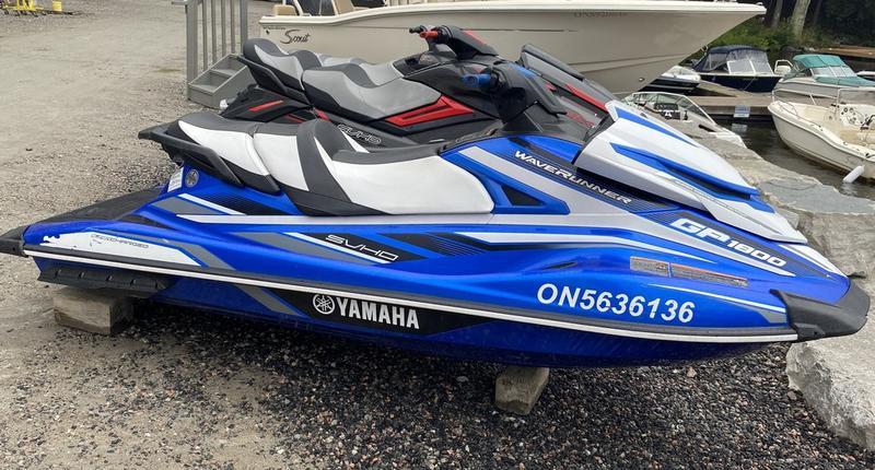 Used Yamaha Waverunner at Walkers Point Marina Lake Muskoka